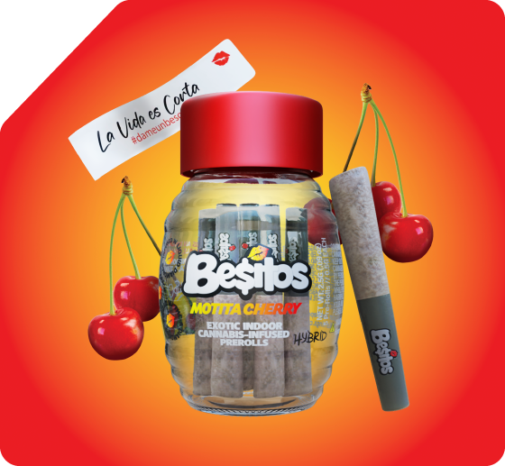 BE$ITOS MOTITA CHERRY