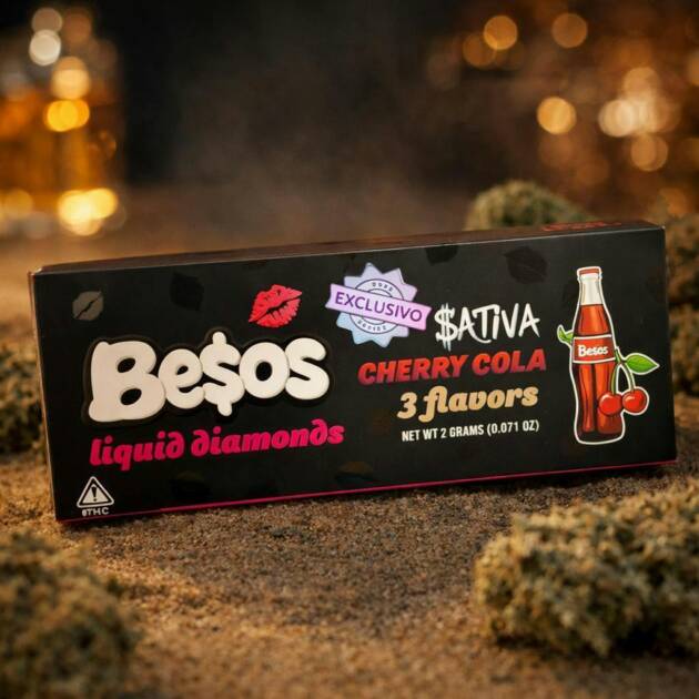 Besos | Cherry Cola | Live Diamonds Disposable | 2g