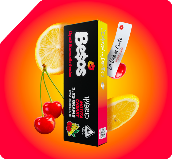 BESOS MOTITA CHERRY 1.25 gram