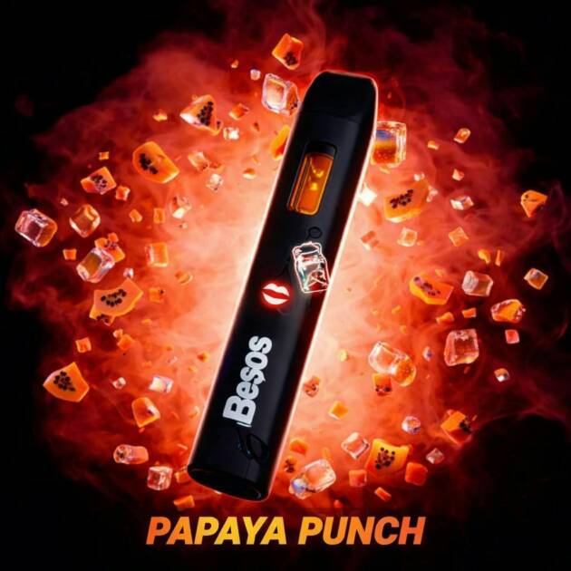 Besos | Papaya Punch | Diamonds Disposable | 1.25g