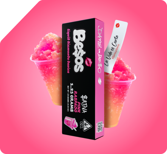 BESOS PINK RASPADO 1.25 gram
