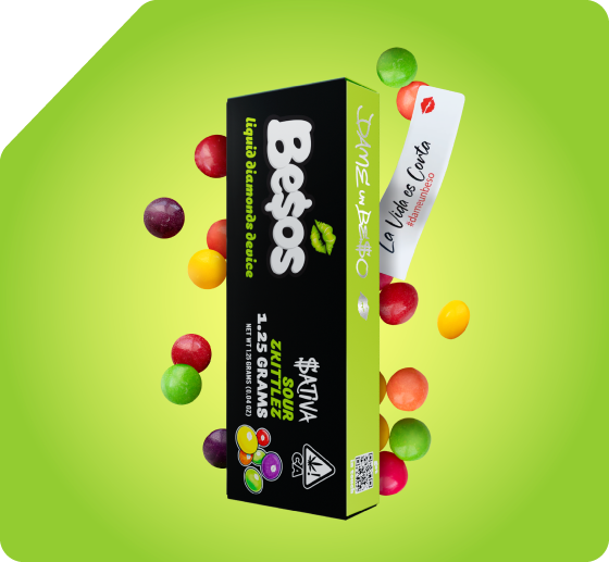 BESOS SOUR ZKITTLEZ 1.25 gram