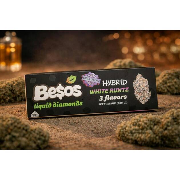 Besos | White Runtz | Live Diamonds Disposable | 2g